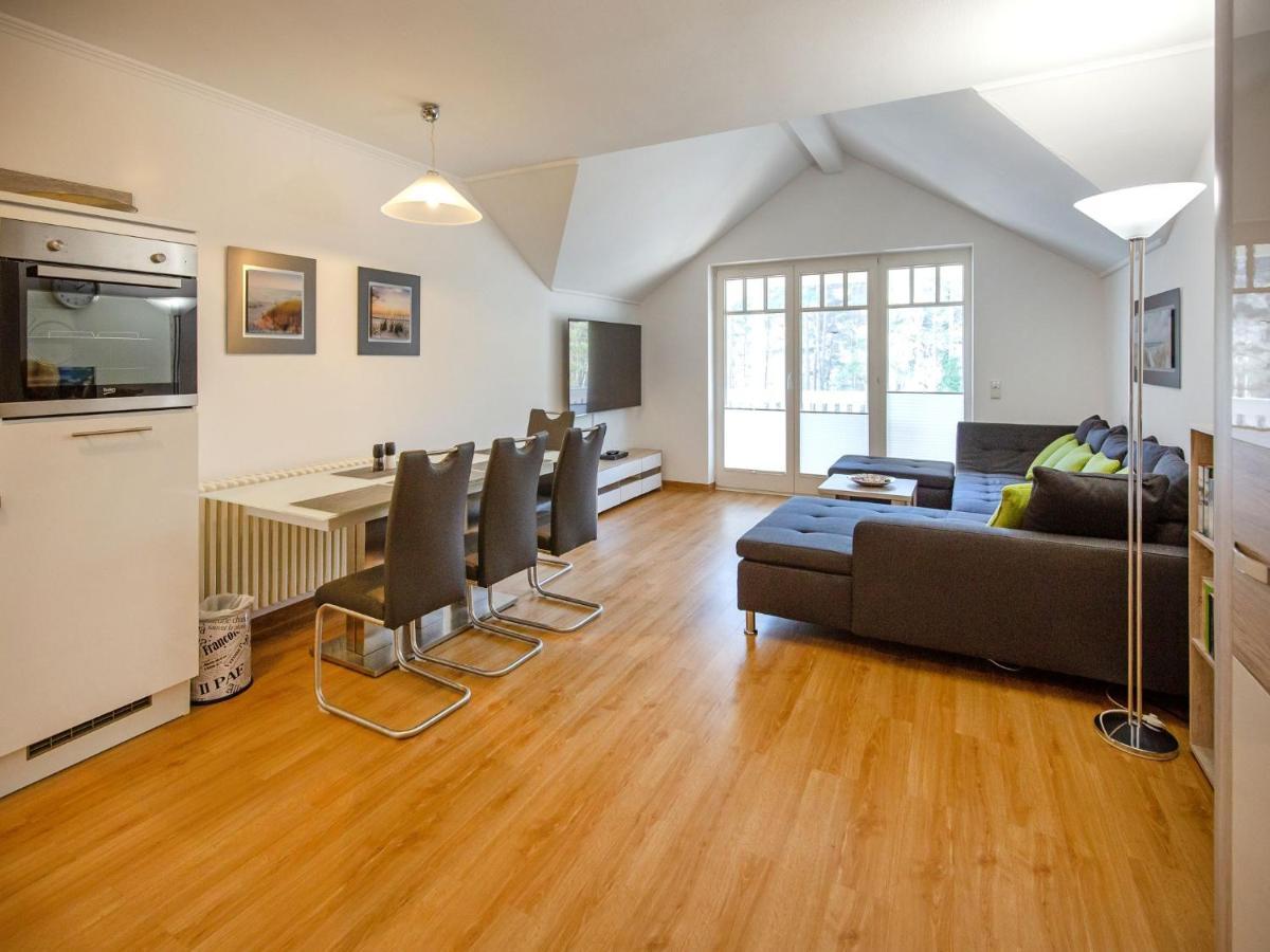 Duenenpark Binz - Komfortplus Ferienwohnung Mit 1 Schlafzimmer Und Balkon Im Dachgeschoss 294 Bagian luar foto